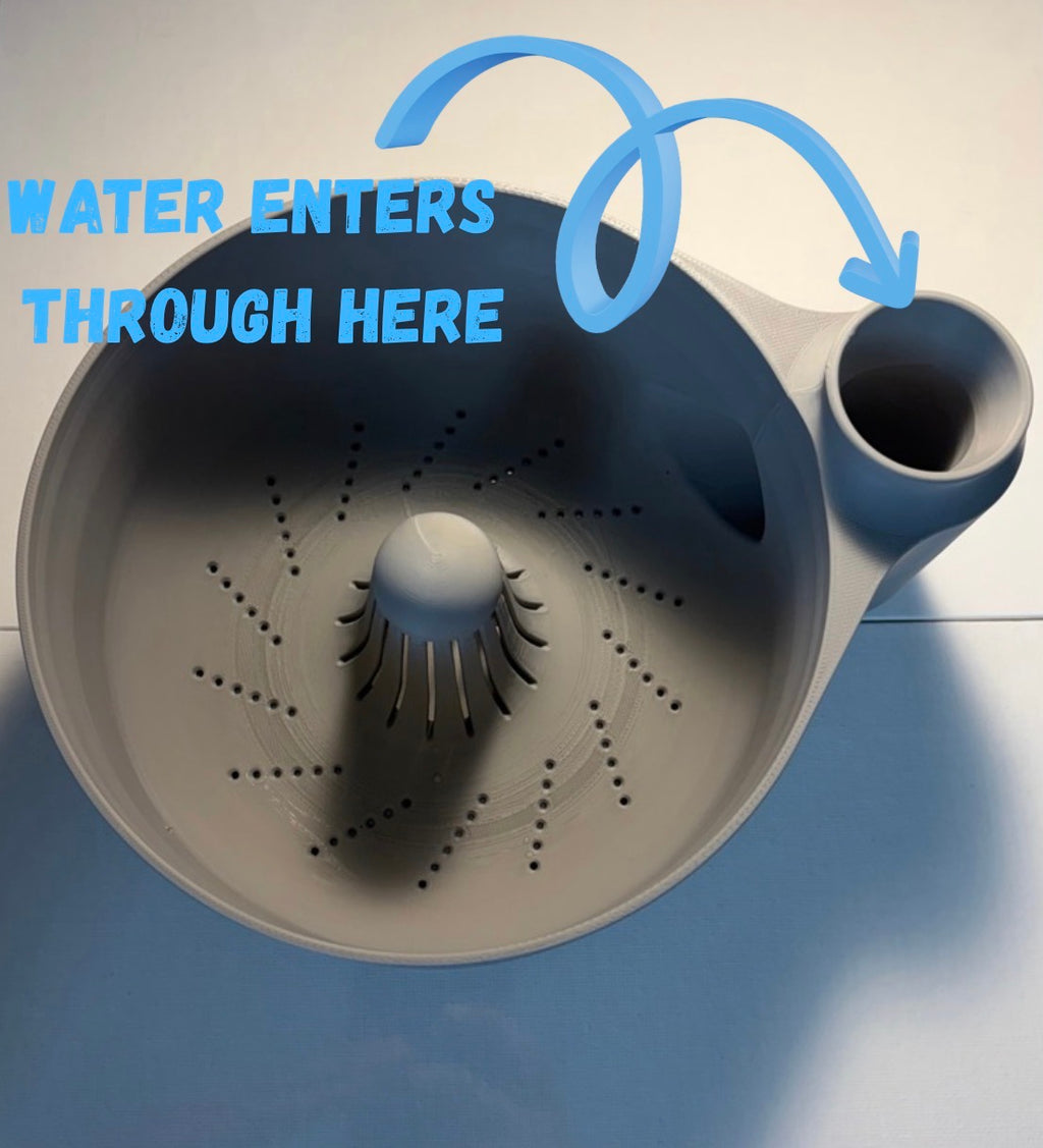Water Vortex Fruit Cleaner