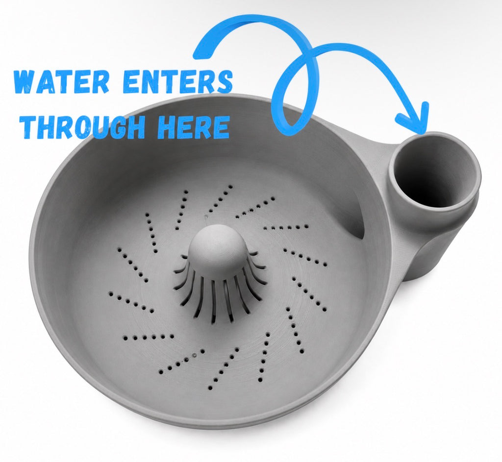 Water Vortex Fruit Cleaner